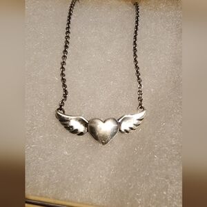 James Avery Let Love Soar Sterling Silver Necklace